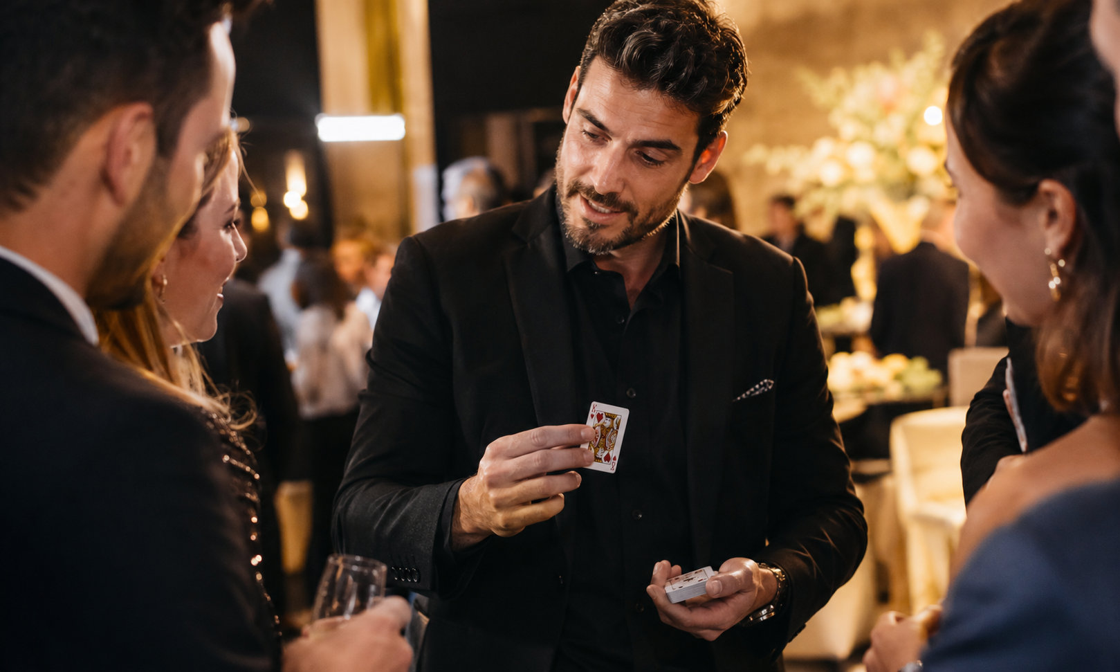 Soirée team bulding magicien bordeaux